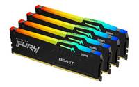 DDR5 128GB PC 5200 CL40 Kingston KIT (4x32GB) FURY Beast