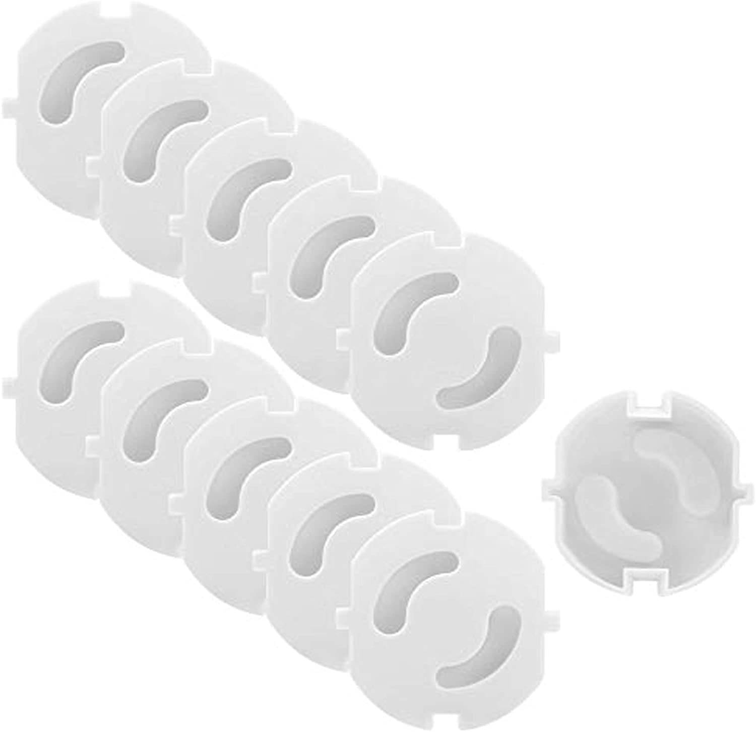 Intirilife Steckdosen Abdeckung in WEISS – 20er Set Steckdosenschutz ohne Kleben für besseren Schutz – Steckdosensicherung ohne Kleber