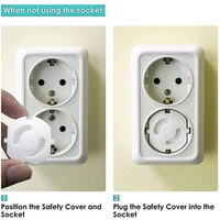 Intirilife Steckdosen Abdeckung in WEISS – 20er Set Steckdosenschutz ohne Kleben für besseren Schutz – Steckdosensicherung ohne Kleber Intirilife Steckdosen Abdeckung in WEISS – 20er Set Steckdosenschutz ohne Kleben für besseren Schutz – Steckdosensicherung ohne Kleber