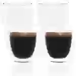 Intirilife 4x doppelwandiges transparentes Espressoglas Kaffeeglas Teeglas Thermoglas Dekoglas Espresso Glas Intirilife 4x doppelwandiges transparentes Espressoglas Kaffeeglas Teeglas Thermoglas Dekoglas Espresso Glas