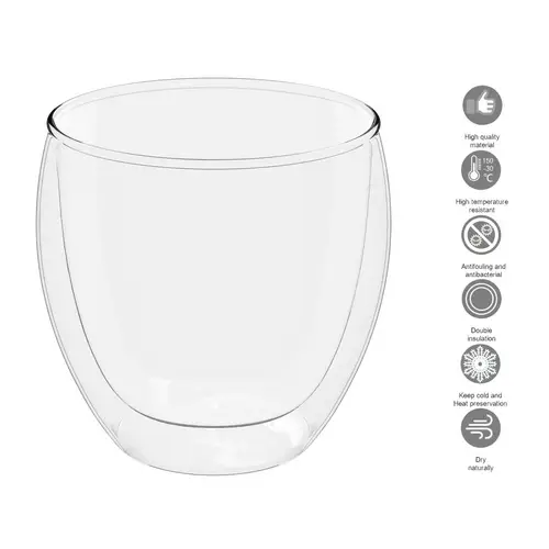 Intirilife 4x doppelwandiges transparentes Espressoglas Kaffeeglas Teeglas Thermoglas Dekoglas Espresso Glas Intirilife 4x doppelwandiges transparentes Espressoglas Kaffeeglas Teeglas Thermoglas Dekoglas Espresso Glas