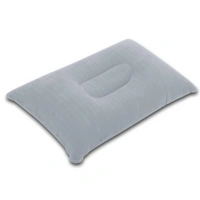 Intirilife Aufblasbares Kissen in GRAU – Rechteckiges Kopfkissen zum Aufblasen mit ergonomischer Form zum bequemen Schlafen – Perfekt geeignet bei Intirilife Aufblasbares Kissen in GRAU – Rechteckiges Kopfkissen zum Aufblasen mit ergonomischer Form zum bequemen Schlafen – Perfekt geeignet bei