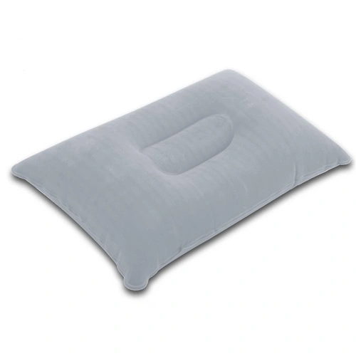 Intirilife Aufblasbares Kissen in GRAU – Rechteckiges Kopfkissen zum Aufblasen mit ergonomischer Form zum bequemen Schlafen – Perfekt geeignet bei Intirilife Aufblasbares Kissen in GRAU – Rechteckiges Kopfkissen zum Aufblasen mit ergonomischer Form zum bequemen Schlafen – Perfekt geeignet bei