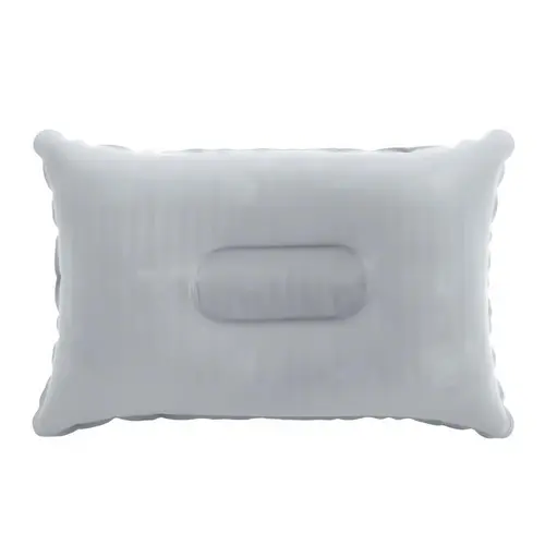 Intirilife Aufblasbares Kissen in GRAU – Rechteckiges Kopfkissen zum Aufblasen mit ergonomischer Form zum bequemen Schlafen – Perfekt geeignet bei Intirilife Aufblasbares Kissen in GRAU – Rechteckiges Kopfkissen zum Aufblasen mit ergonomischer Form zum bequemen Schlafen – Perfekt geeignet bei