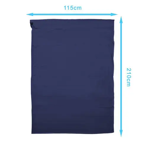 Intirilife Schlafsack 115 cm x 210 cm in DUNKEL BLAU – Dünner Hüttenschlafsack Reiseschlafsack aus Polyester mit Verschluss und Aufbewahrungsbeute Intirilife Schlafsack 115 cm x 210 cm in DUNKEL BLAU – Dünner Hüttenschlafsack Reiseschlafsack aus Polyester mit Verschluss und Aufbewahrungsbeute