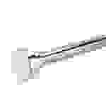 Intirilife Teleskopstange in SILBER 65 - 100 cm – Ausziehbare Stange aus Edelstahl vielseitig einsetzbar ohne Bohren und Schrauben – Klemmstange