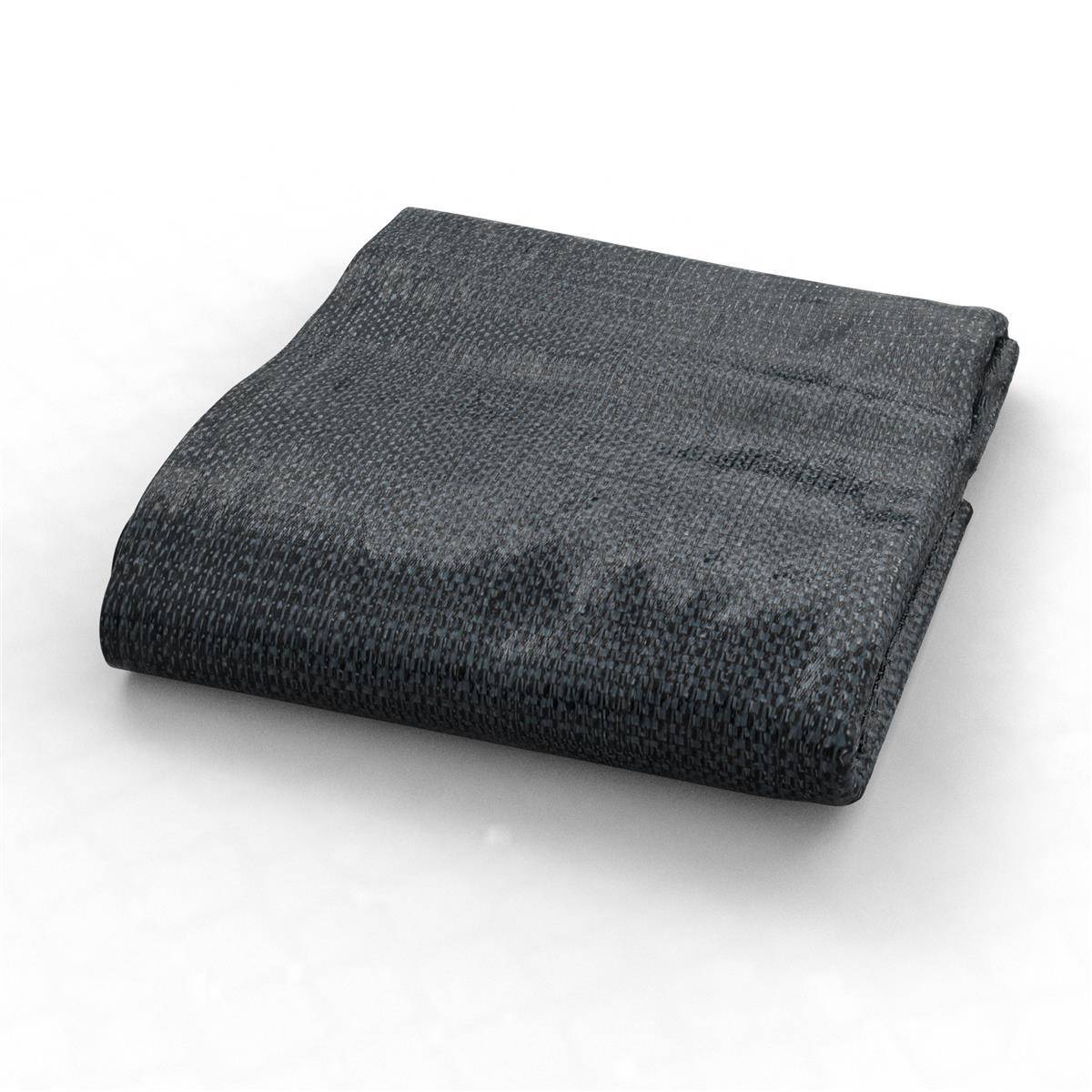 Intirilife robuste Anti-Unkrautmatte Länge 1000cm Breite 200cm Stärke 100g/m² - UV stabil Unterbodengewebe Garten Matte Bändchengewebe