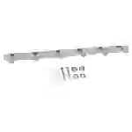 Intirilife Edelstahl Garderobenleiste Modell A - 6 Haken - Kleiderhaken Garderobe Hakenleiste in 5 verschiedenen Designs Intirilife Edelstahl Garderobenleiste Modell A - 6 Haken - Kleiderhaken Garderobe Hakenleiste in 5 verschiedenen Designs