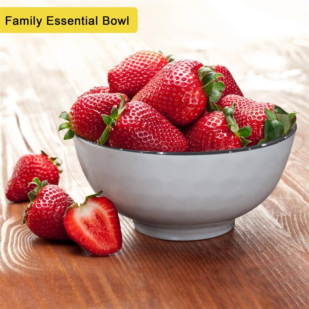 Intirilife 4-teiliges Schalen-Set in schickem Geschenkkarton - Japanisches Porzellan Geschirrset in Blau und Weiß