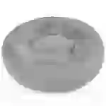 Intirilife flauschiges Plüsch Haustierbett in Hell Grau Durchmesser 80 cm - Weiches rundes rutschfestes Hundebett Katzenbett Kissen komfortables Intirilife flauschiges Plüsch Haustierbett in Hell Grau Durchmesser 80 cm - Weiches rundes rutschfestes Hundebett Katzenbett Kissen komfortables