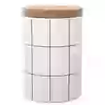 Intirilife Vorratsdose aus Keramik in Größe M mit Deckel - 10 x 13.5 cm - 700 ml Füllmenge - Luftdichter spülmaschinenfester Vorratsbehälter für Intirilife Vorratsdose aus Keramik in Größe M mit Deckel - 10 x 13.5 cm - 700 ml Füllmenge - Luftdichter spülmaschinenfester Vorratsbehälter für
