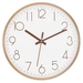 Intirilife Wanduhr in Rosé Gold - Weiß mit 30,5 cm Durchmesser - Praktische Zeitanzeige Chronometer stilvoll für jedes Zimmer Intirilife Wanduhr in Rosé Gold - Weiß mit 30,5 cm Durchmesser - Praktische Zeitanzeige Chronometer stilvoll für jedes Zimmer