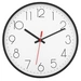 Intirilife Wanduhr in Schwarz - Weiß mit 30,5 cm Durchmesser - Praktische Zeitanzeige Chronometer stilvoll für jedes Zimmer Intirilife Wanduhr in Schwarz - Weiß mit 30,5 cm Durchmesser - Praktische Zeitanzeige Chronometer stilvoll für jedes Zimmer