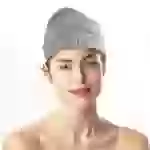 Intirilife Handtuch für alle Haartypen in Grau - Bequemer und weicher Haarturban zum praktischen schnellen und haarschonenden Trocknen saugstarkes Intirilife Handtuch für alle Haartypen in Grau - Bequemer und weicher Haarturban zum praktischen schnellen und haarschonenden Trocknen saugstarkes