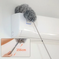 Intirilife praktischer Mikrofaser Staubwedel mit Teleskopgriff in Grau - 81 (256) x 13 cm - Biegbar abnehmbar waschbar Intirilife praktischer Mikrofaser Staubwedel mit Teleskopgriff in Grau - 81 (256) x 13 cm - Biegbar abnehmbar waschbar