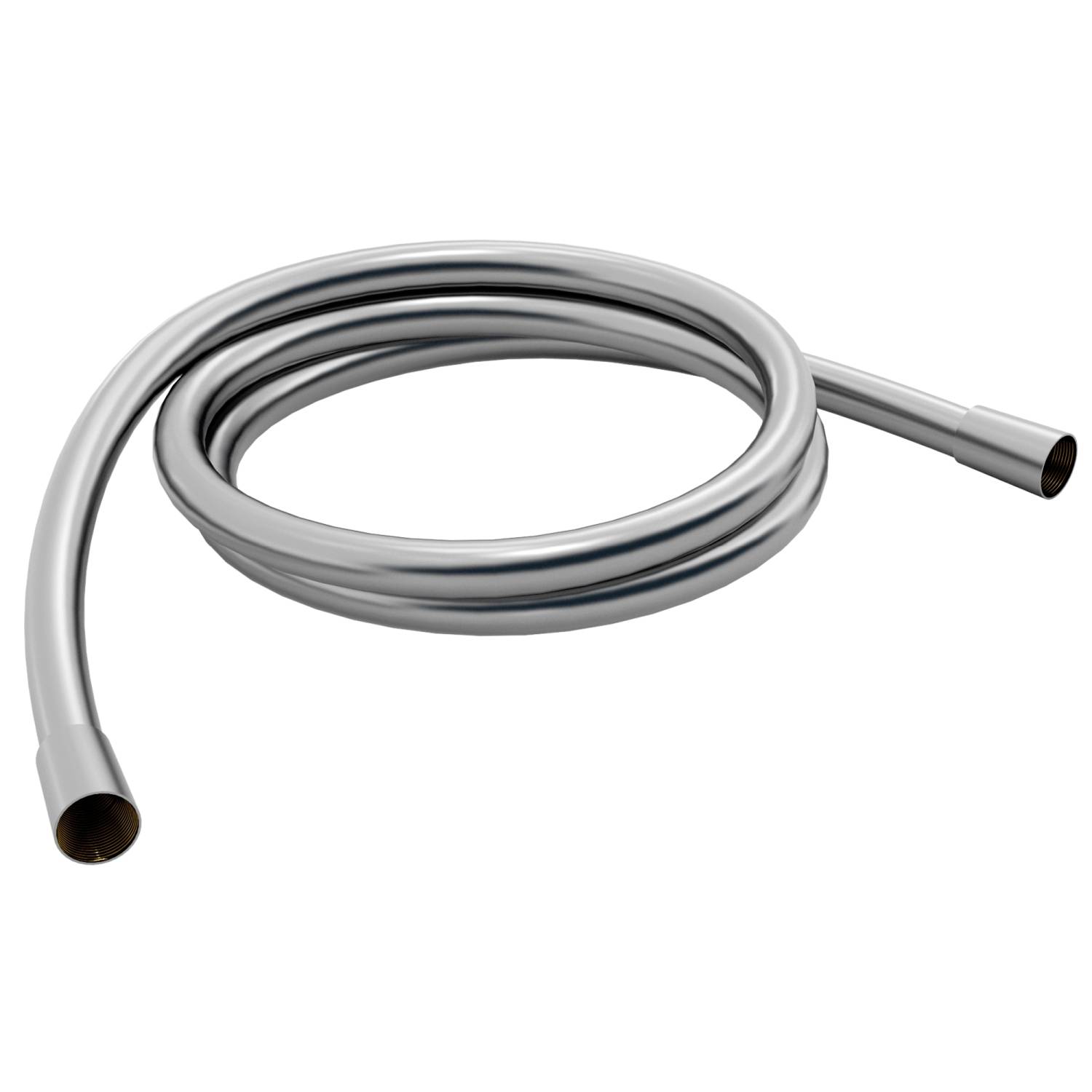 Intirilife Universal Duschschlauch 150 cm - PVC- Knickfreies Duscherlebnis ohne Verheddern