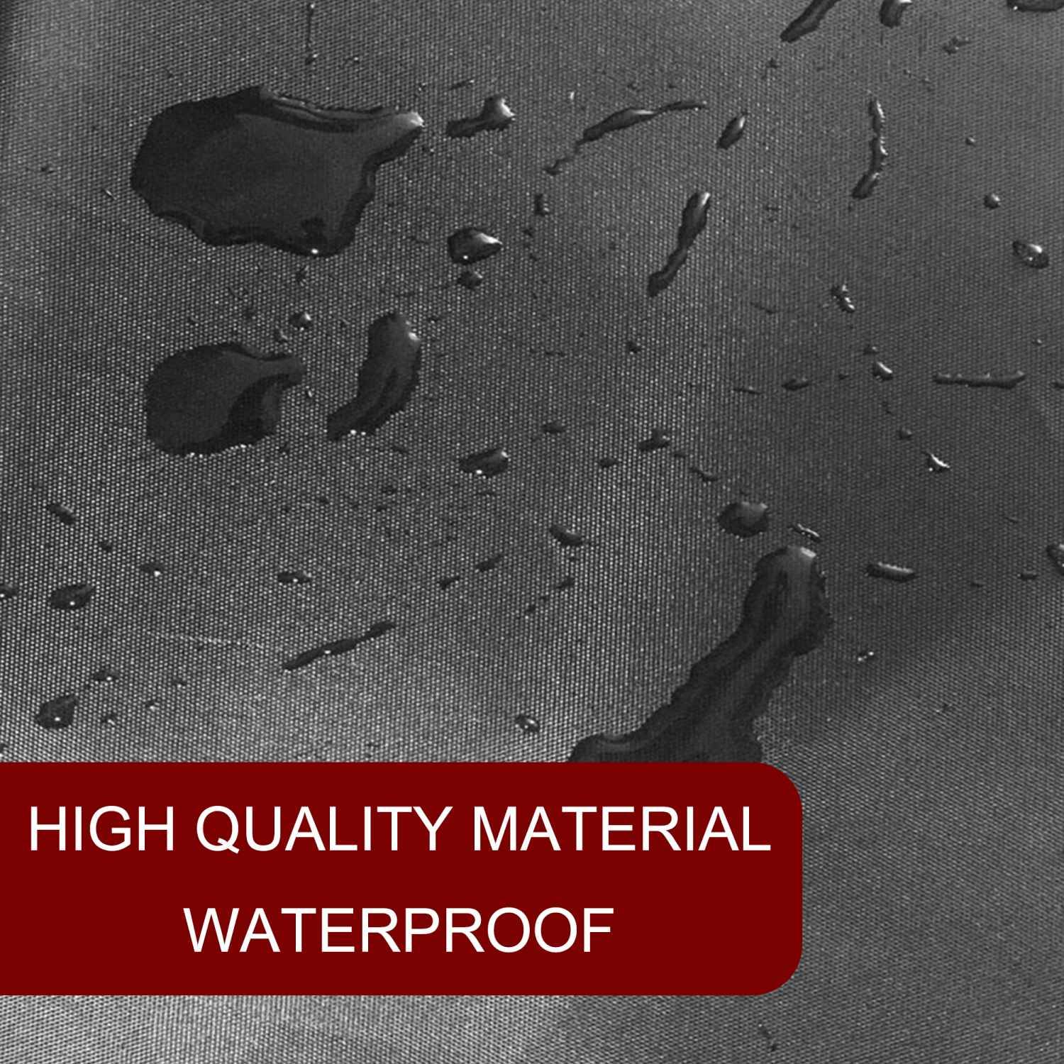 Intirilife Grillabdeckung - 147 x 61 x 117 cm - BBQ Abdeckung, Grill Cover, wasserdicht