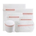 Intirilife 6-er Set Wäschenetze Wäschesäcke in verschiedenen Größen aus weißem Polyester für empfindliche Wäsche Intirilife 6-er Set Wäschenetze Wäschesäcke in verschiedenen Größen aus weißem Polyester für empfindliche Wäsche