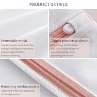 Intirilife 6-er Set Wäschenetze Wäschesäcke in verschiedenen Größen aus weißem Polyester für empfindliche Wäsche Intirilife 6-er Set Wäschenetze Wäschesäcke in verschiedenen Größen aus weißem Polyester für empfindliche Wäsche