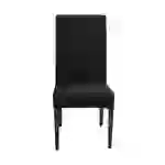 Intirilife 2x Elastischer Stuhlhusse Stuhlüberzug in SCHWARZ mit 38 - 45 cm Sitzfläche und 45 - 65 cm Lehnenhöhe - Für Partys Hochzeiten Hotels od Intirilife 2x Elastischer Stuhlhusse Stuhlüberzug in SCHWARZ mit 38 - 45 cm Sitzfläche und 45 - 65 cm Lehnenhöhe - Für Partys Hochzeiten Hotels od