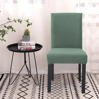 Intirilife 6x Elastischer Stuhlhusse Stuhlüberzug in GEMUSTERT HELL GRÜN mit 38 - 45 cm Sitzfläche und 45 - 65 cm Lehnenhöhe - Für Partys Hochzei Intirilife 6x Elastischer Stuhlhusse Stuhlüberzug in GEMUSTERT HELL GRÜN mit 38 - 45 cm Sitzfläche und 45 - 65 cm Lehnenhöhe - Für Partys Hochzei