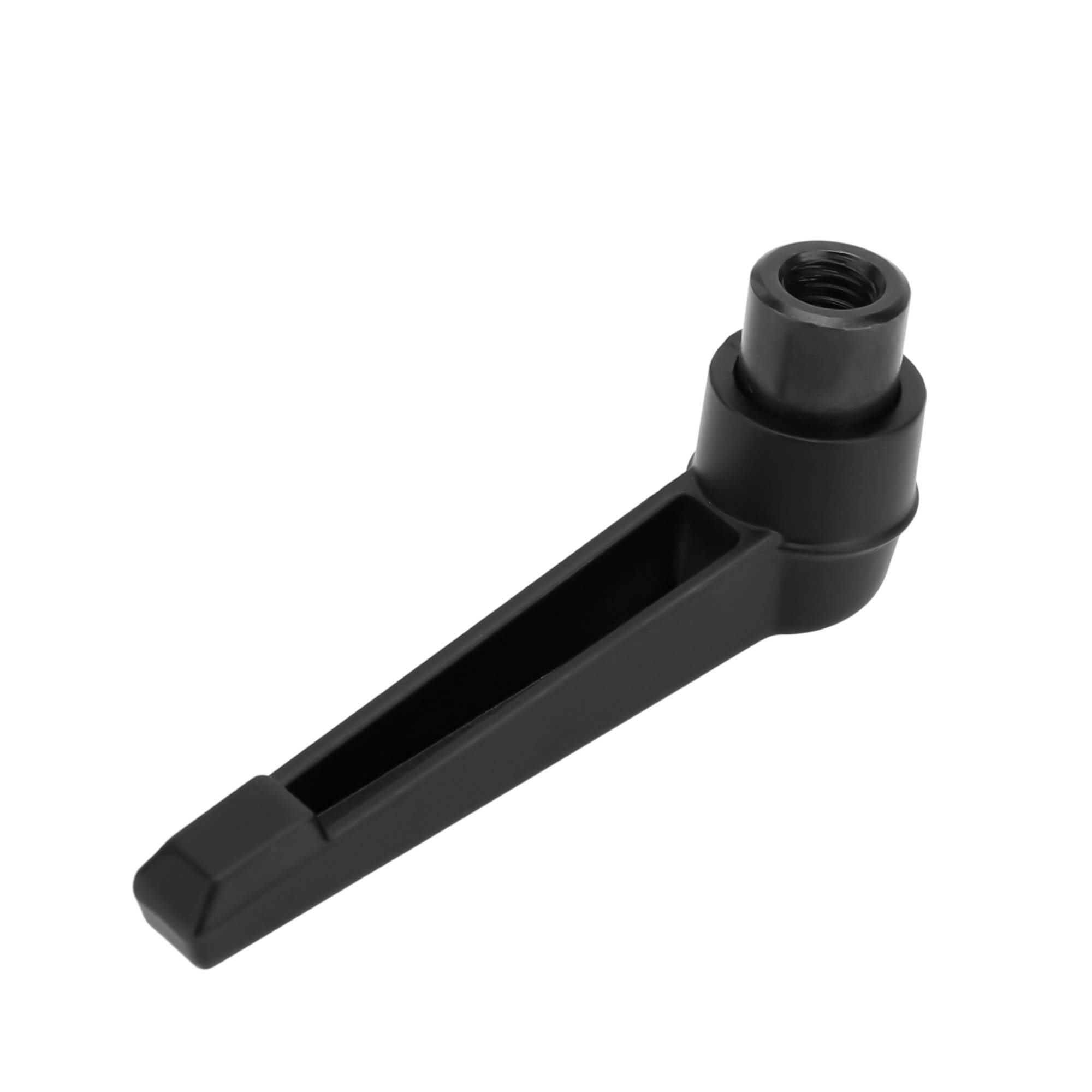 Intirilife Klemmhebel M8 in 7 Längen / Klemmmutter M8 aus verzinktem Stahl - Spanngriff Griffmutter Klemmgriff Verschlusshebel - Verstellbarer Griff