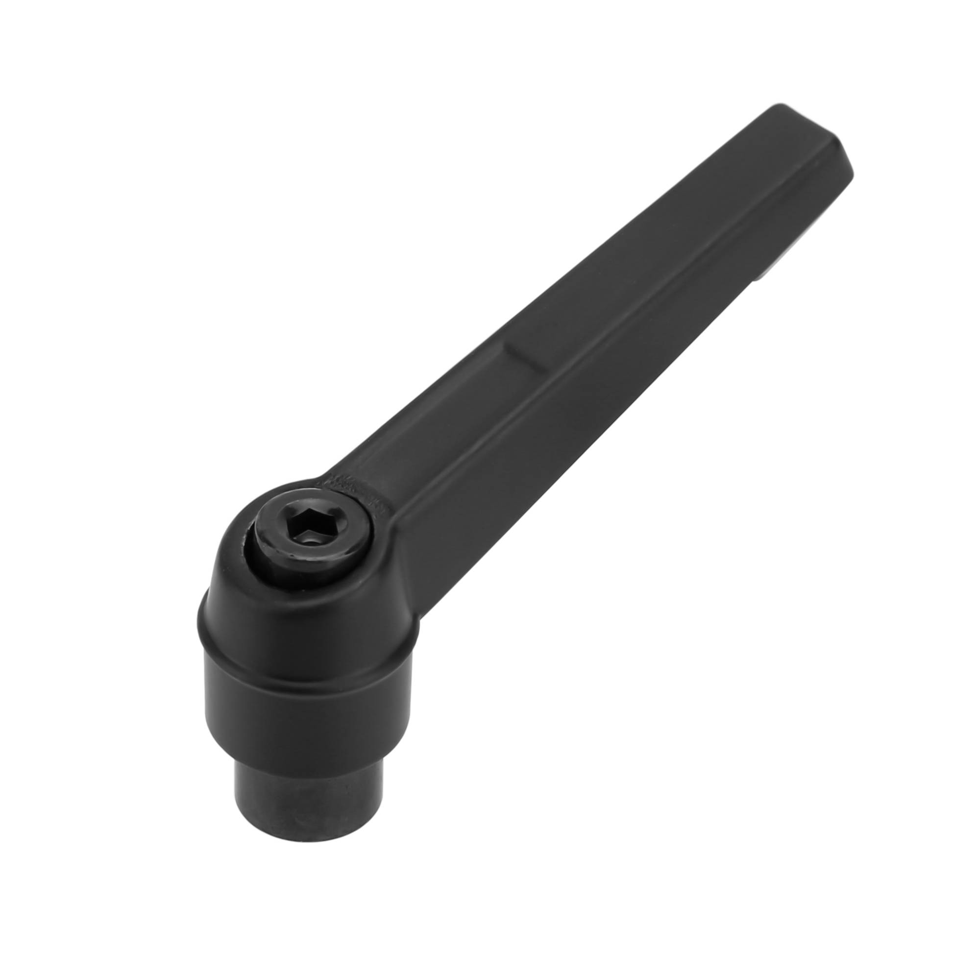 Intirilife Klemmhebel M12 in 5 Längen / Klemmmutter M12 aus verzinktem Stahl - Spanngriff Griffmutter Klemmgriff Verschlusshebel - Verstellbarer