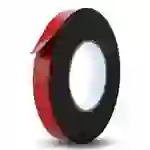 Intirilife Doppelseitiges Schaumklebeband Schwarz - Größe: 12mmx30m - Montageklebeband Hochleistungsklebeband Schwerlast Tape Extra stark Intirilife Doppelseitiges Schaumklebeband Schwarz - Größe: 12mmx30m - Montageklebeband Hochleistungsklebeband Schwerlast Tape Extra stark