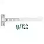 Intirilife 2x klappbare Edelstahl Kleiderstange Garderobenhaken Kleiderbügelhalter in Silber mit 30cm Länge Intirilife 2x klappbare Edelstahl Kleiderstange Garderobenhaken Kleiderbügelhalter in Silber mit 30cm Länge