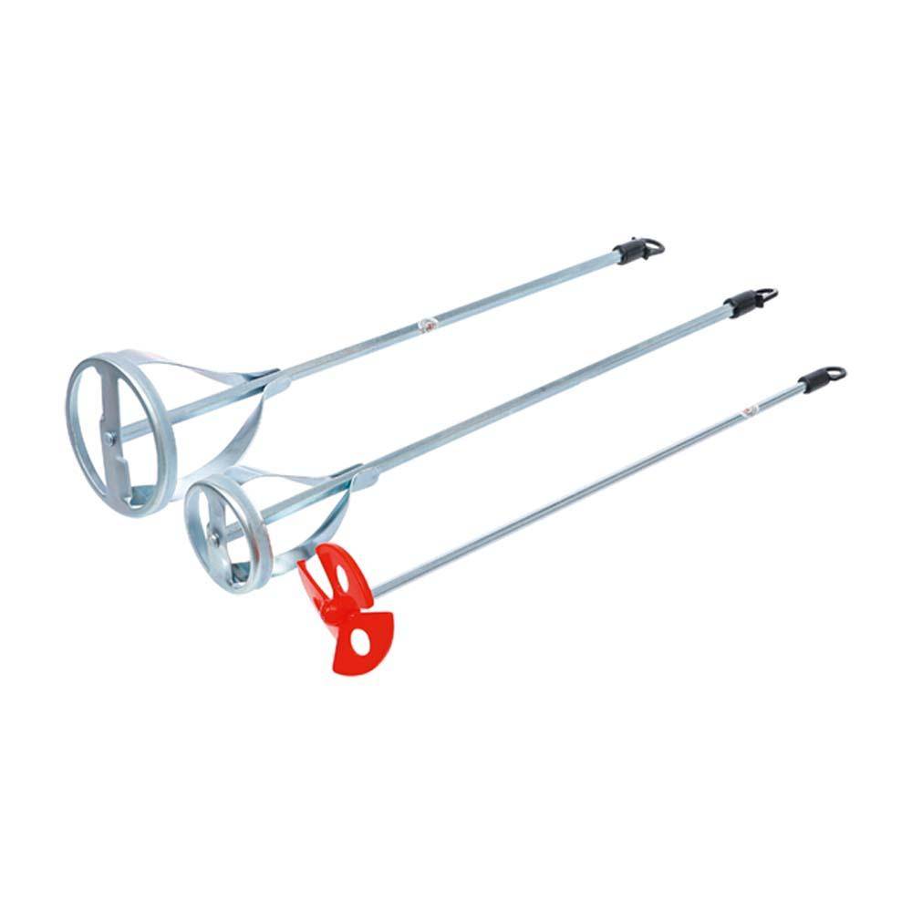 Farbrührer- und Mörtelmischer-Satz - 3-teilig - verzinkt