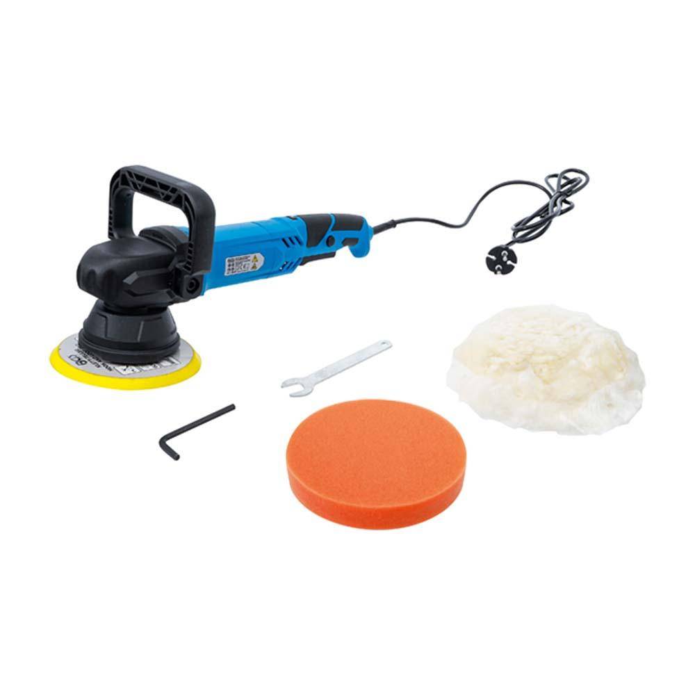Elektro-Exzenter-Poliermaschine - max. 6000 U/min. - Leistung 900 W - Ø 150 mm