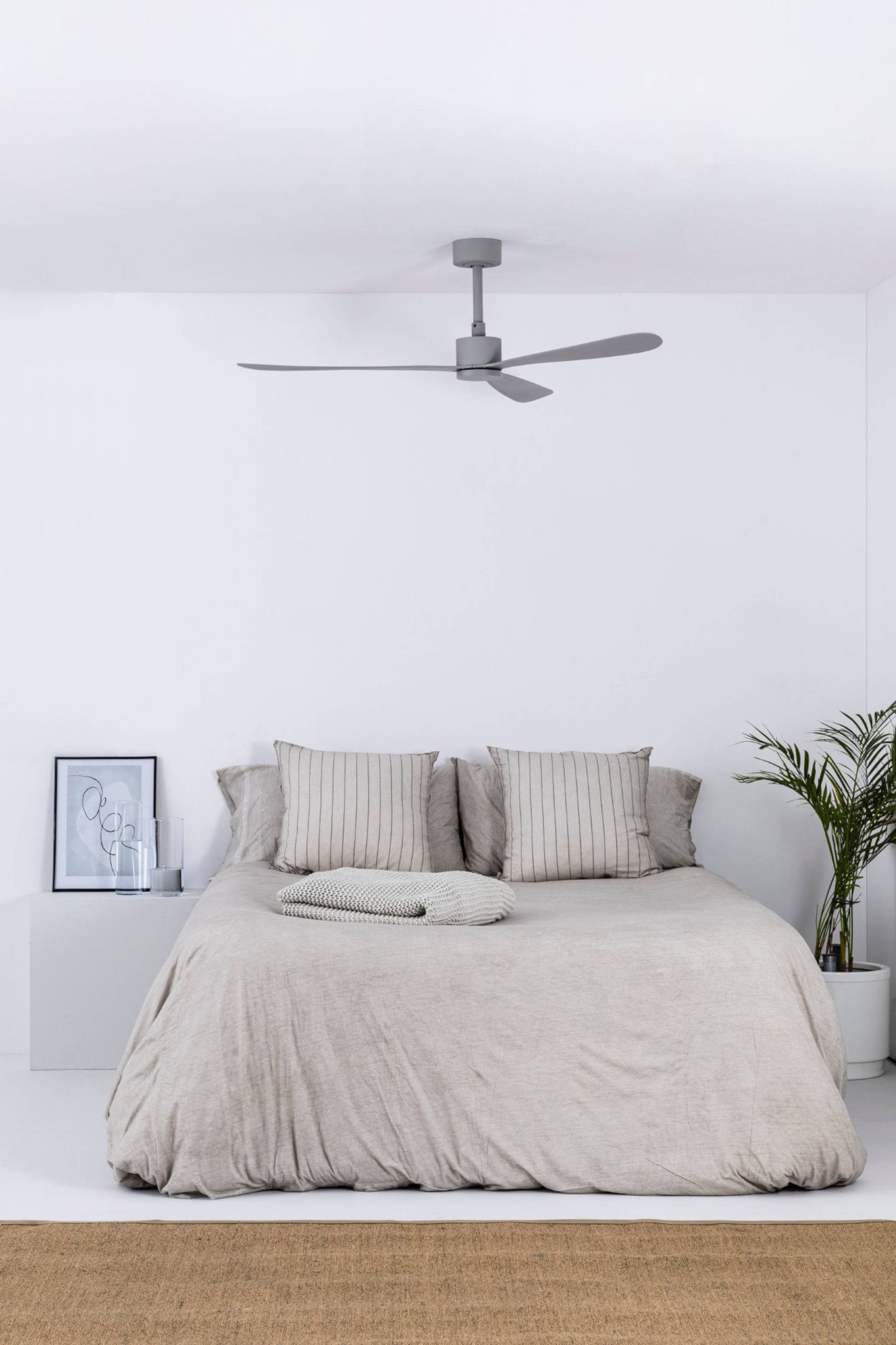 DC Deckenventilator Amelia Grau