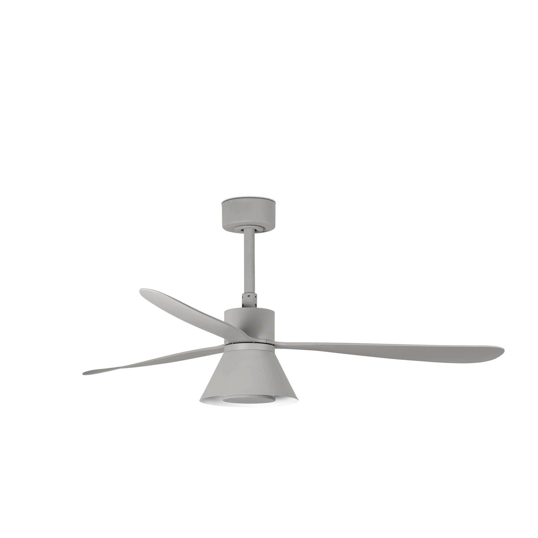 Energiespar Deckenventilator Amelia II Grau mit LED