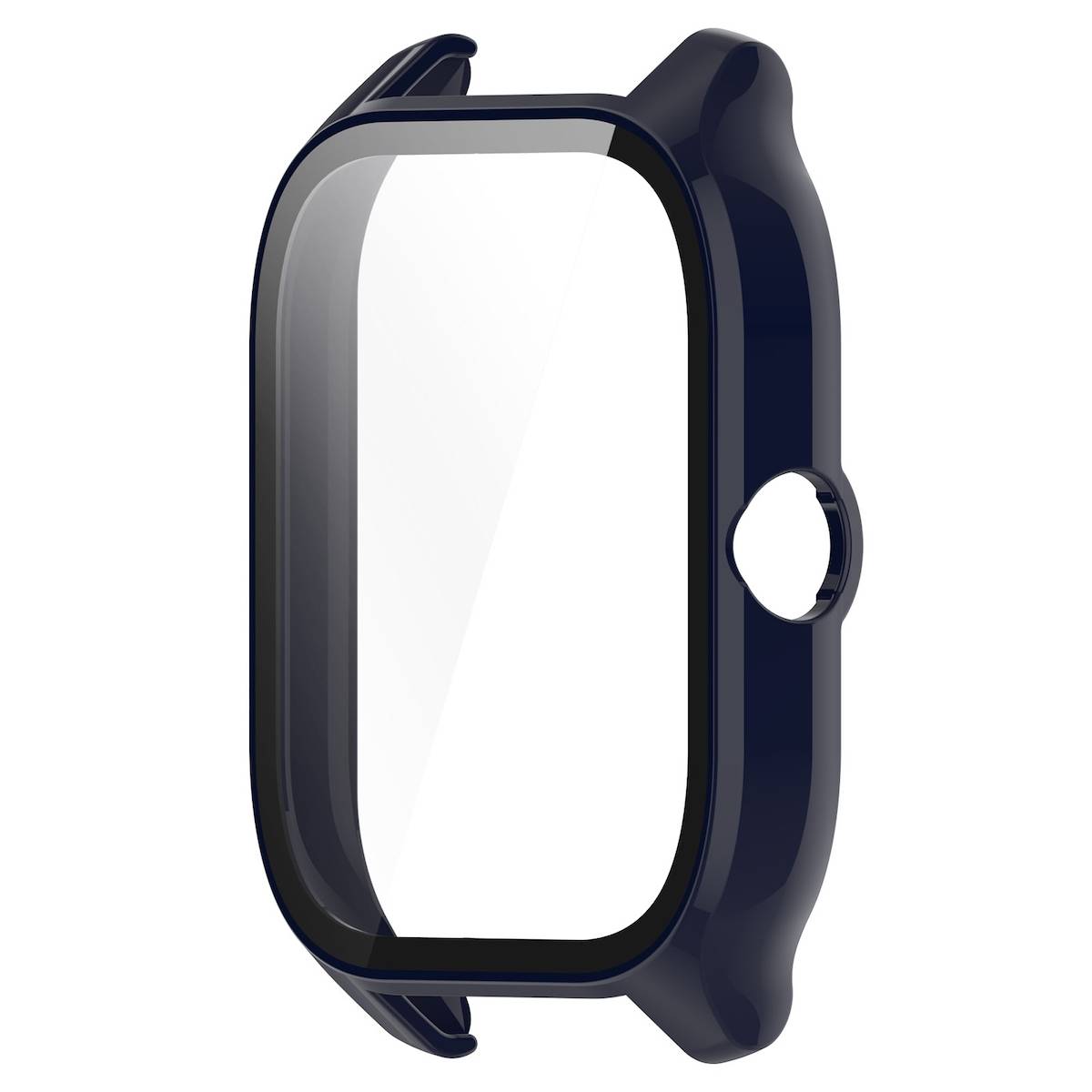 Für Amazfit GTS 4 Shockproof Hochwertiges Silikon Design Uhr Gehäuse Schutz Case Hülle Dunkelblau