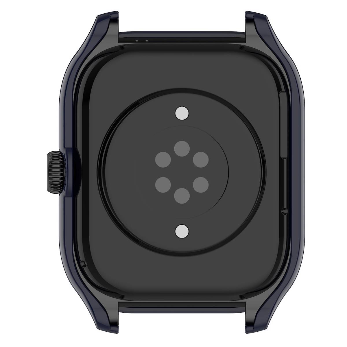 Für Amazfit GTS 4 Shockproof Hochwertiges Silikon Design Uhr Gehäuse Schutz Case Hülle Dunkelblau