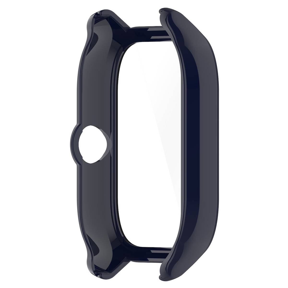 Für Amazfit GTS 4 Shockproof Hochwertiges Silikon Design Uhr Gehäuse Schutz Case Hülle Dunkelblau