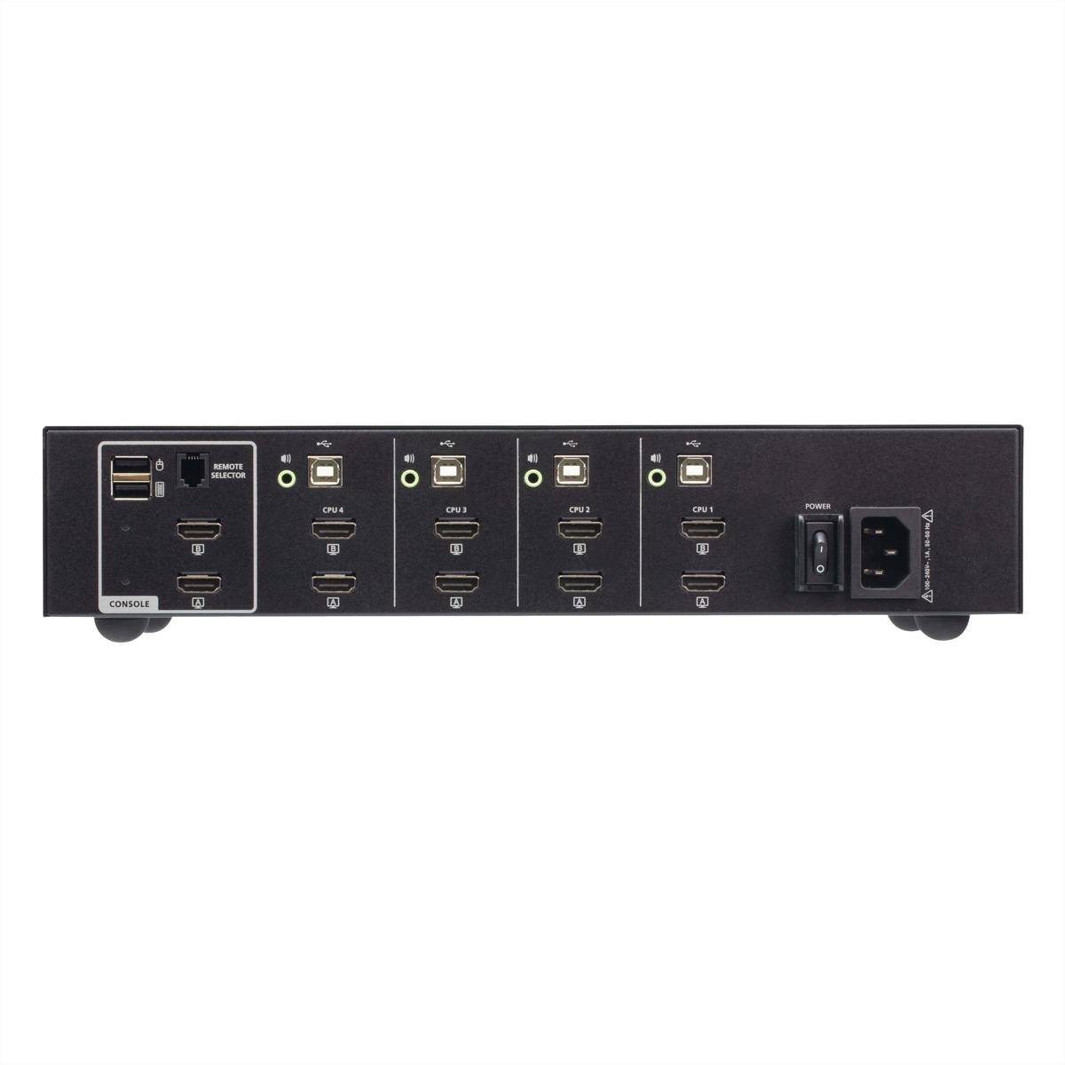 ATEN CS1144H4 4-Port USB HDMI Dual Display Secure KVM Switch