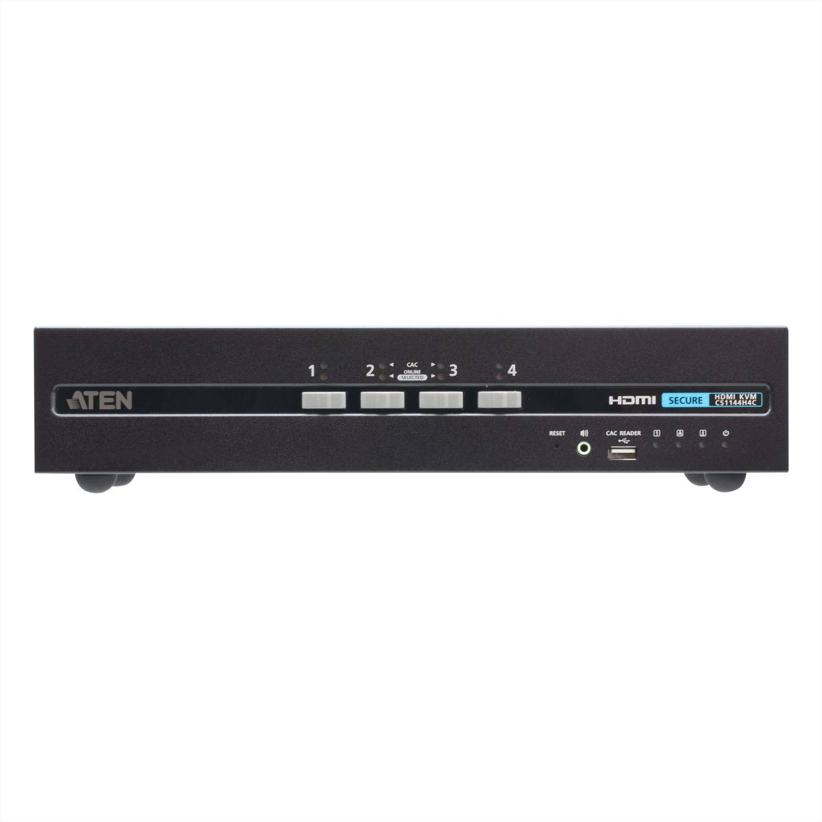 ATEN CS1144H4C 4-Port USB HDMI Dual Display Secure KVM Switch mit CAC