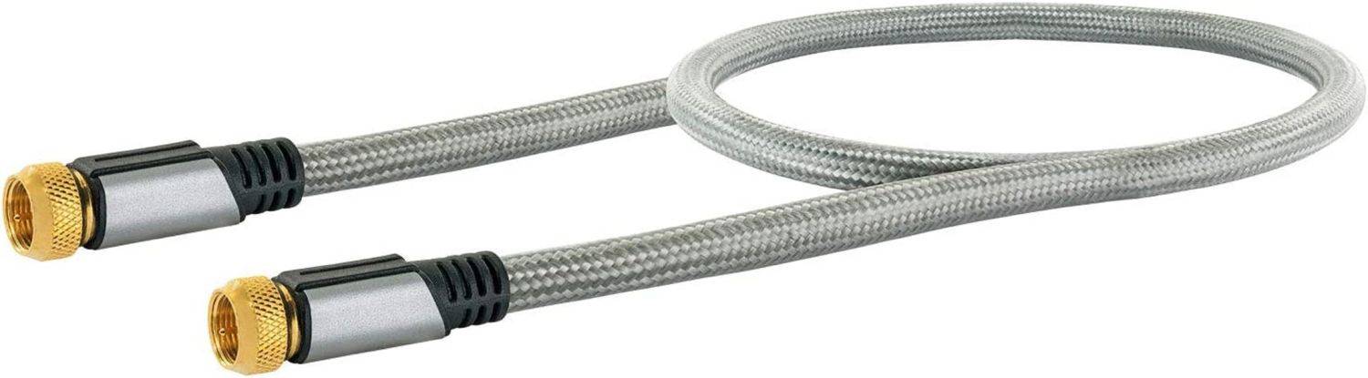 AINSTEIN SAT Anschlusskabel 1,0m, F-Stecker <gt/> F-Buchse, 110 dB