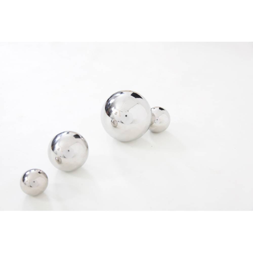 EDUPLAY 110306 Sensorik Spielekugeln, silber, 4-teilig (1 Set)