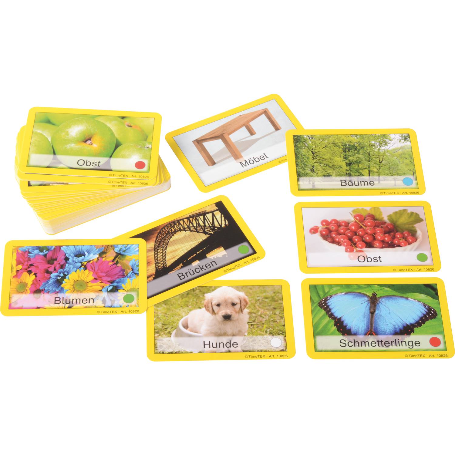 EDUPLAY 120501 Team-Bildungs-Karten, mehrfarbig, 60-teilig (1 Set)