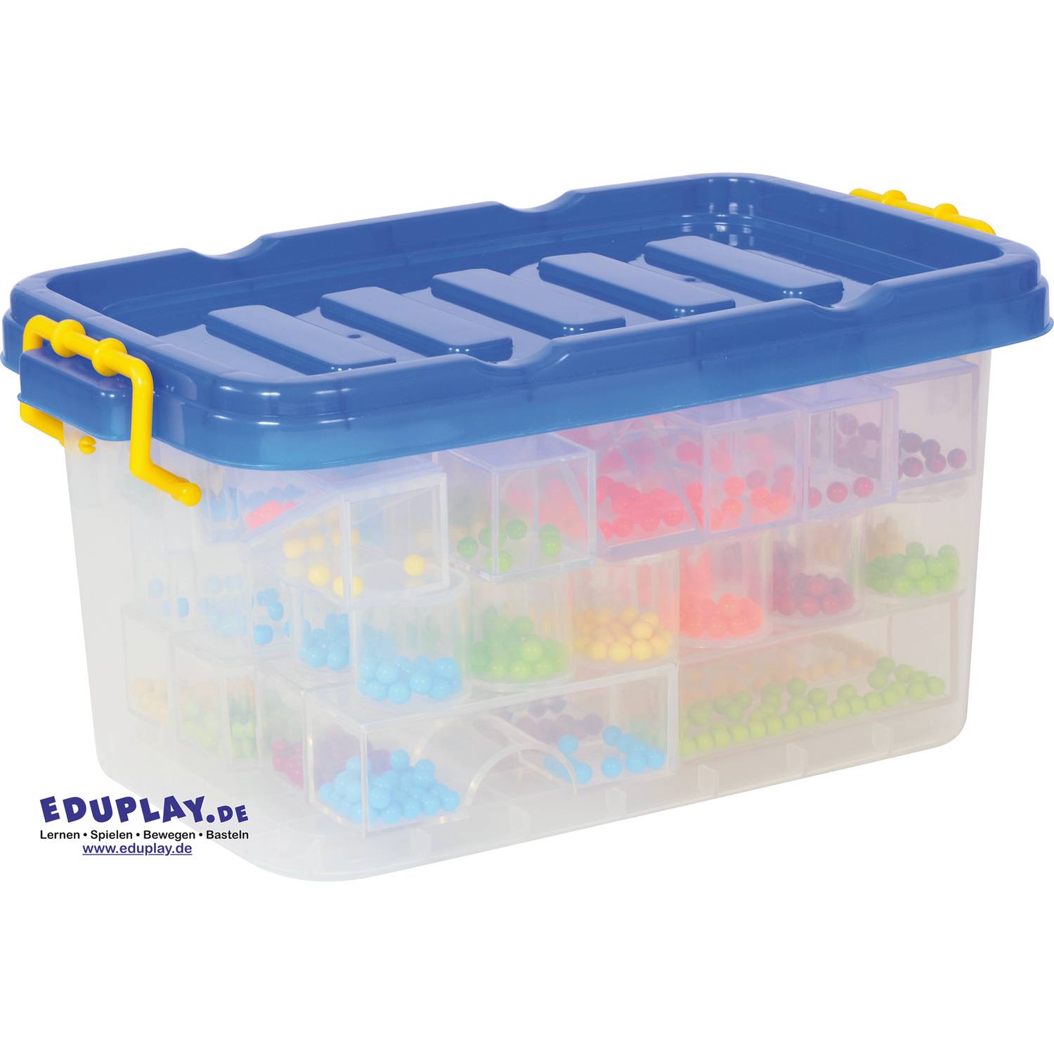 EDUPLAY 120572 Perlenblocks, mehrfarbig, 50-teilig (1 Set)