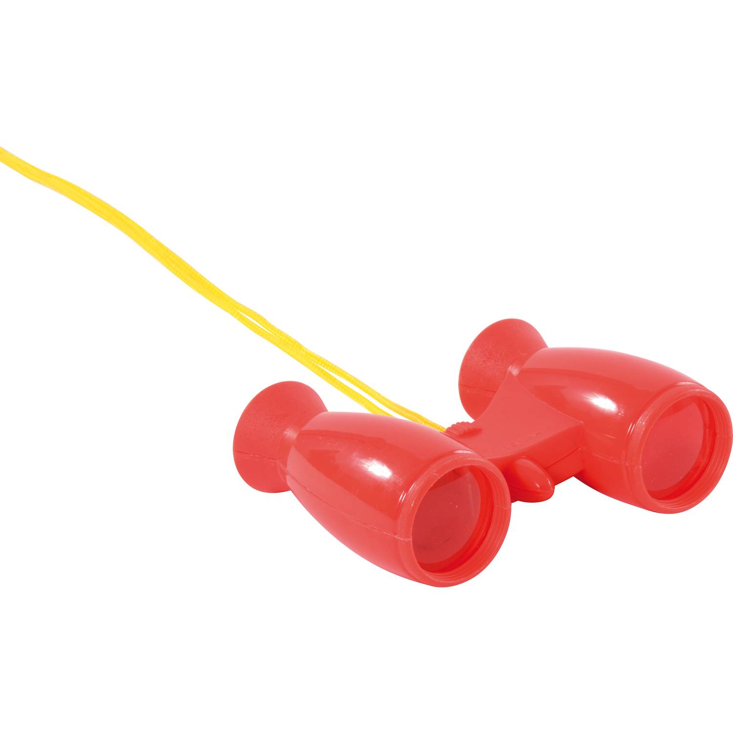 EDUPLAY 150115 Fernglas, Kunststoff 100 x 6,8 x 3,3 cm, rot/gelb