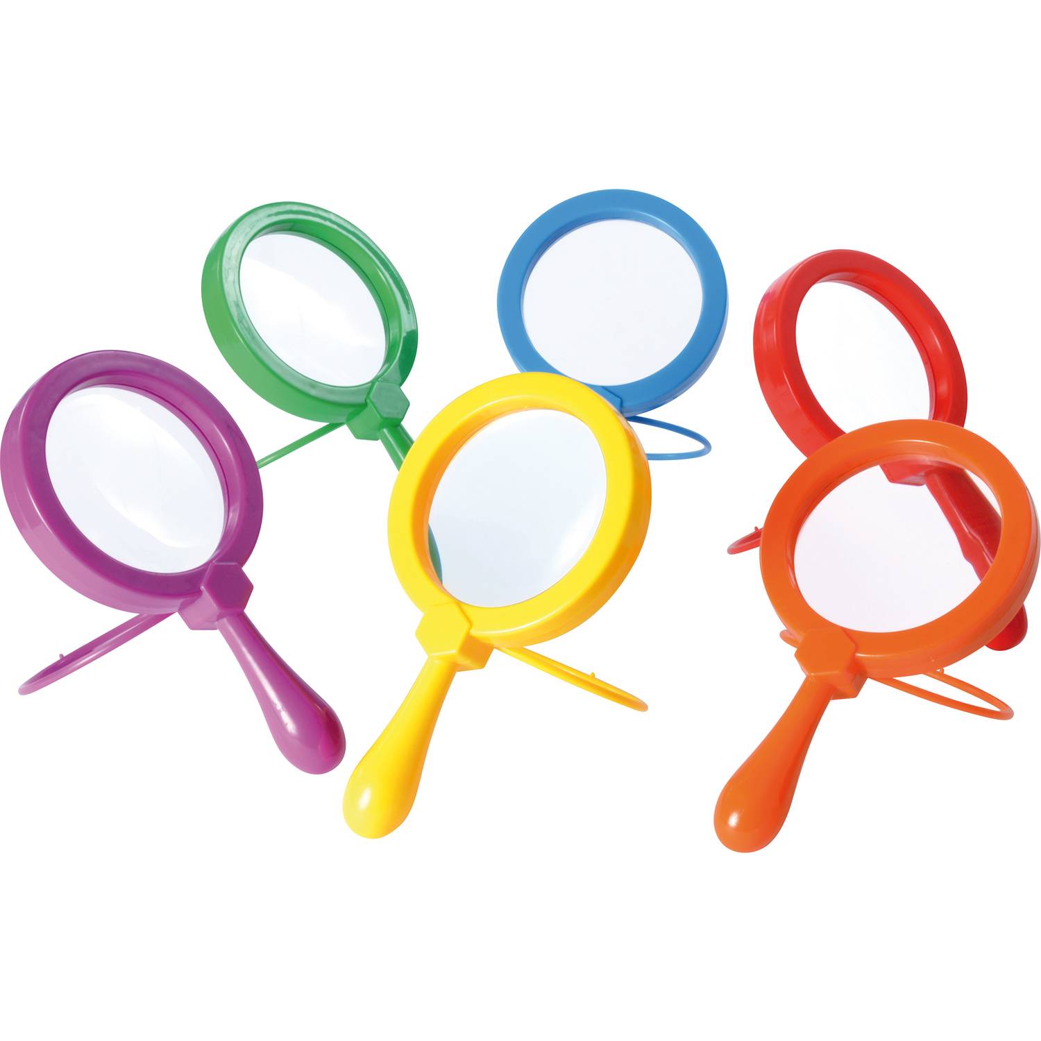 EDUPLAY 150119 Hand-/ Standlupe groß (Farbe zufällig, 1 Stück)