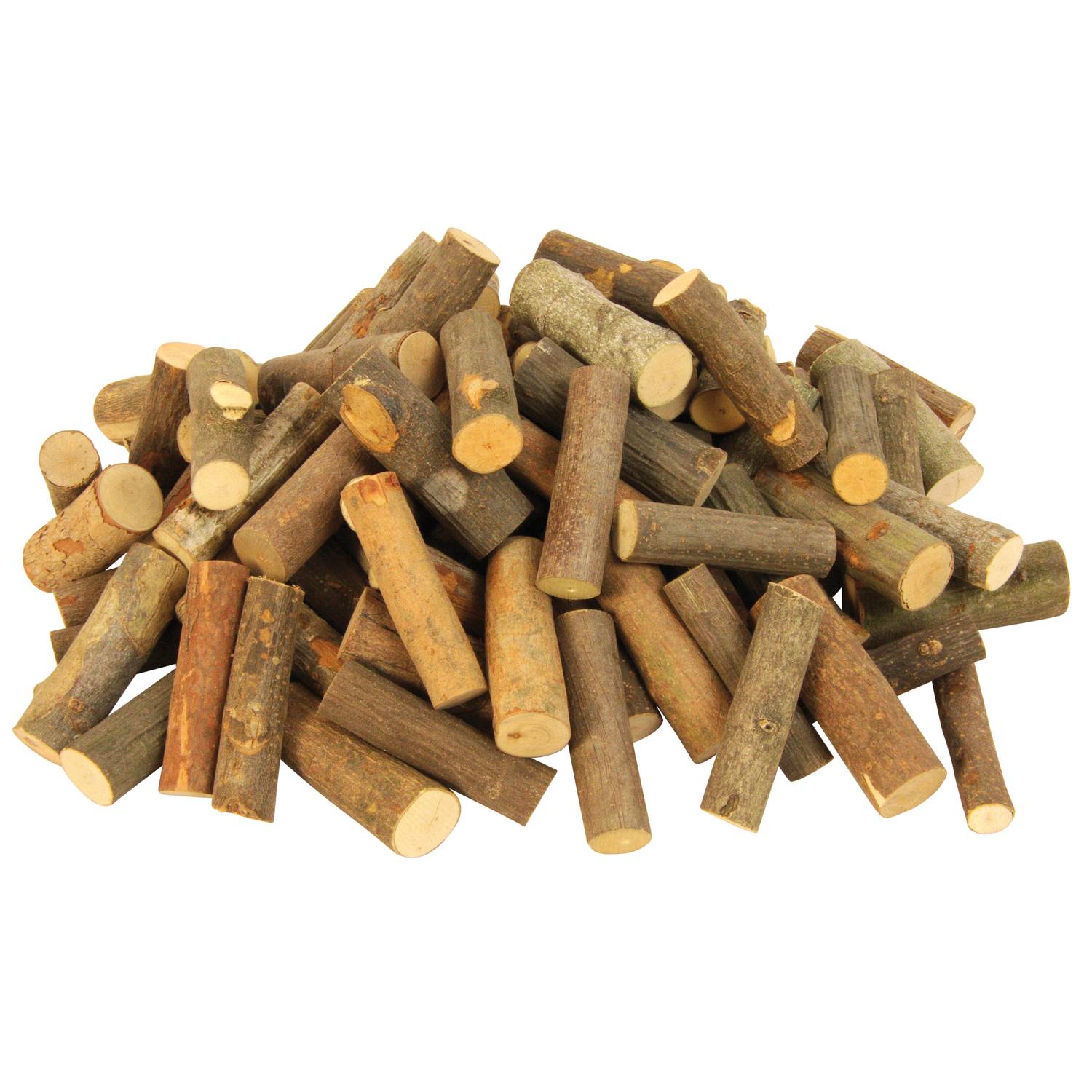 EDUPLAY 310063 Aststäbe zum basteln, natur (1 Kg)