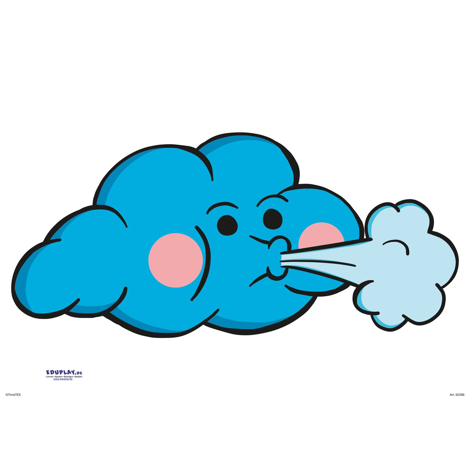 EDUPLAY 120622 Wettersymbole, 6 Folien, mehrfarbig, 6-teilig (1 Set)