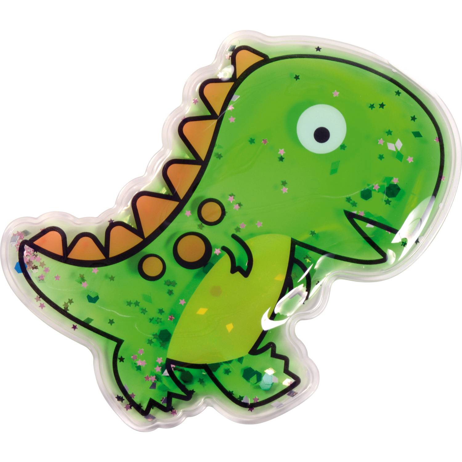 EDUPLAY 120679 Flüssigkeitsformen Dinos, gelb/blau, 4-teilig (1 Set)