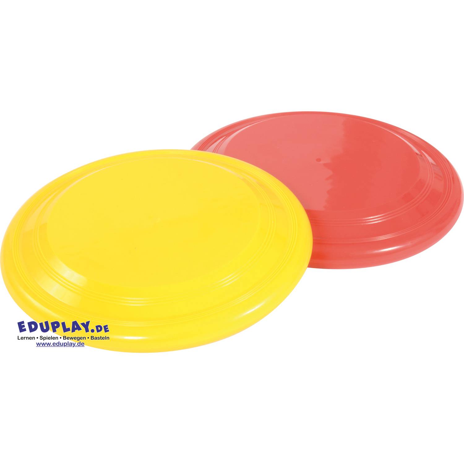 EDUPLAY 170383 Wurfscheibe 18 cm, mehrfarbig, 4-teilig (1 Set)