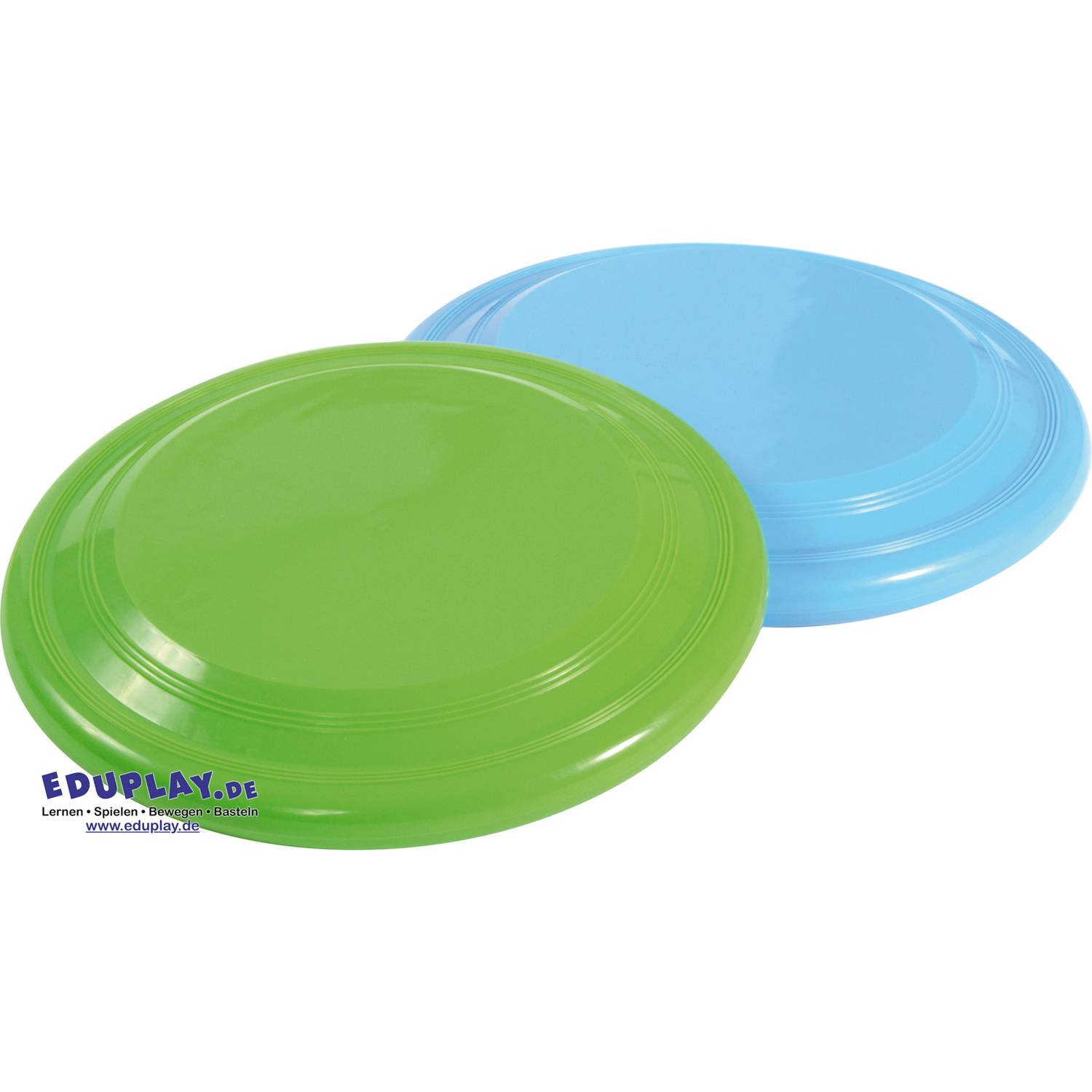 EDUPLAY 170383 Wurfscheibe 18 cm, mehrfarbig, 4-teilig (1 Set)