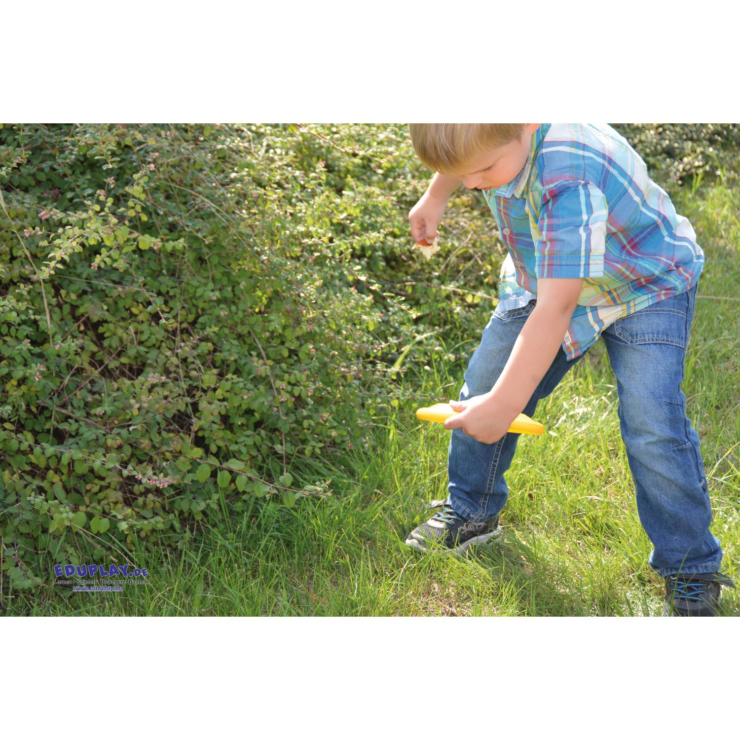 EDUPLAY 170383 Wurfscheibe 18 cm, mehrfarbig, 4-teilig (1 Set)